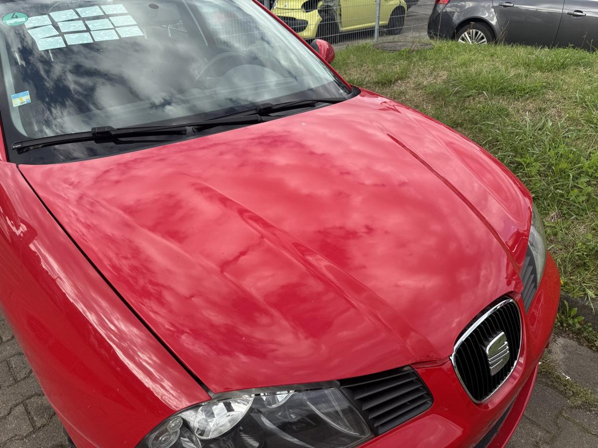 Seat Ibiza 6L original Motorhaube LS3H Emocion Rot Bj.2006